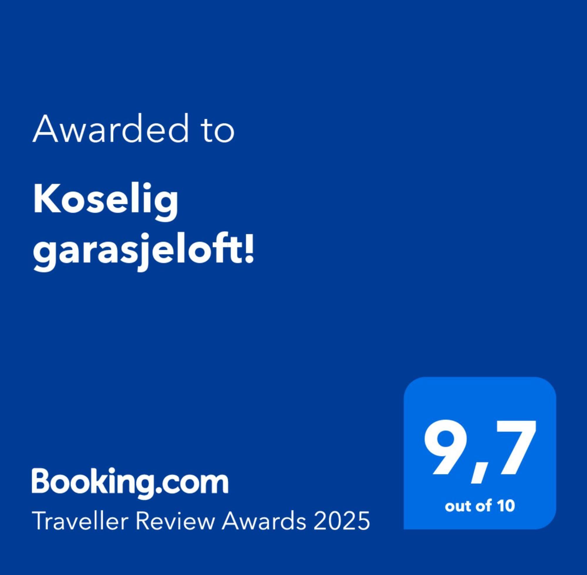 Апартаменты Koselig Garasjeloft! Langevag Экстерьер фото